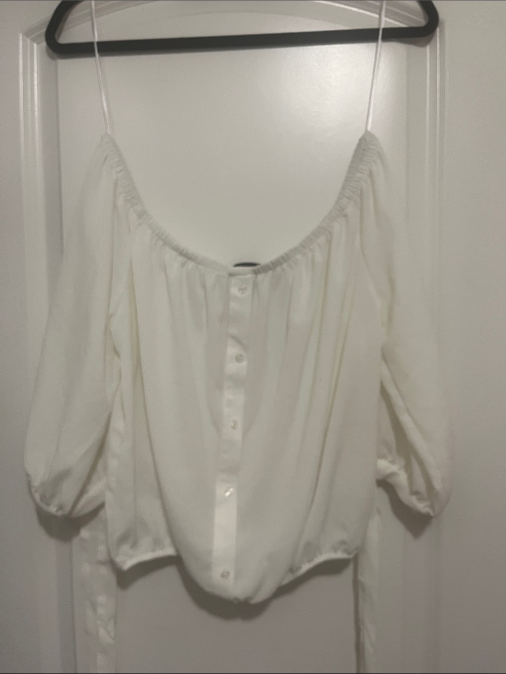 Off the shoulder top